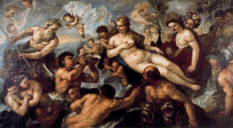 Il ritorno di Persefone, Luca Giordano, affresco, 1660, Firenze