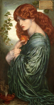 Proserpina, Dante Gabriele Rossetti, 1873