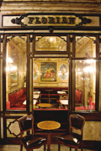 Il caffè Florian a Venezia