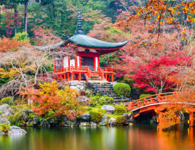 Il tempio Daigo-ji a Fushimi, Kyoto, 874