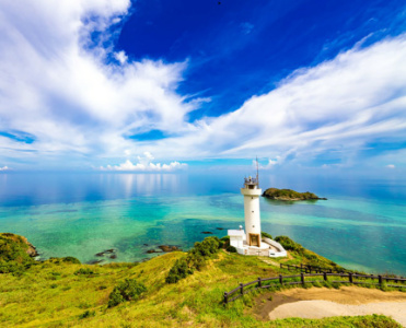 Capo Zanpa Lighthouse ad Okinawa